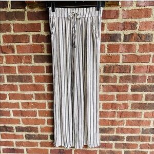 Joe B by Joe Benbasset Striped Linen Casual Pants Size M